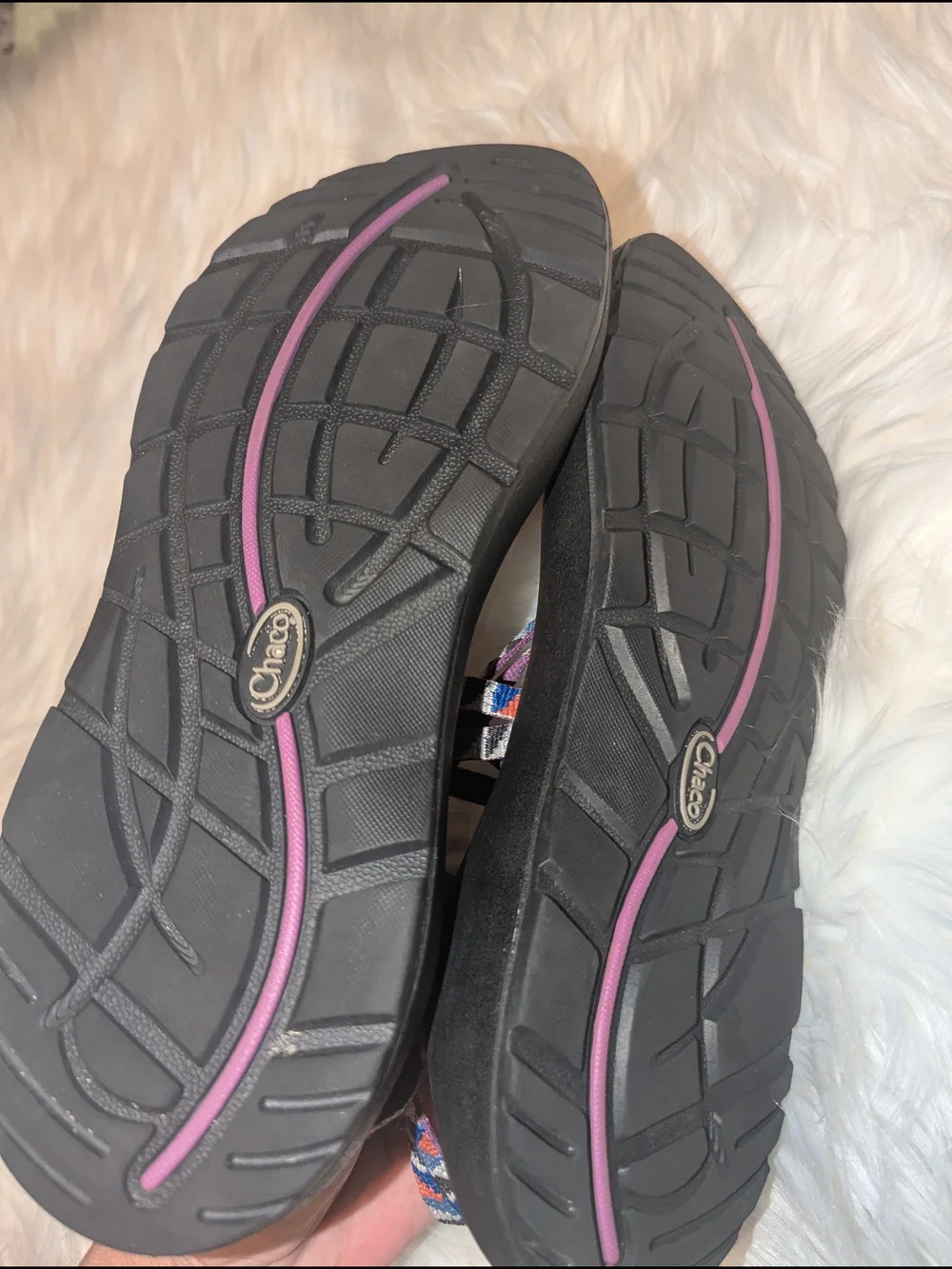 Chaco Women's Z/Cloud Sandal - Patterned Purple Strap